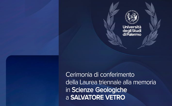 Conferimento della Laurea triennale alla memoria in Scienze Geologiche a Salvatore Vetro