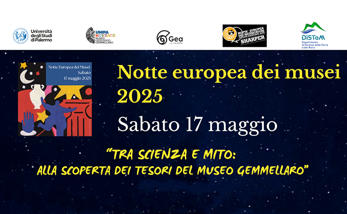 Evento “Tra scienza e mito: alla scoperta dei tesori del Museo Gemmellaro” per la Notte europea dei musei 2025