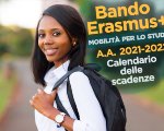 Bando Erasmus+ Mobilità per lo studio A.A. 2021-2022 | Calendario delle Scadenze
