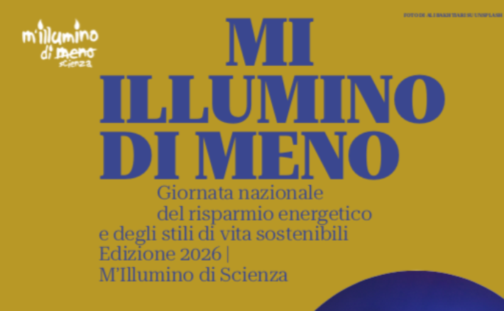 M'illumino di meno 2026