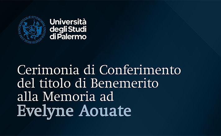 Conferimento del titolo di Benemerito alla Memoria ad Evelyne Aouate