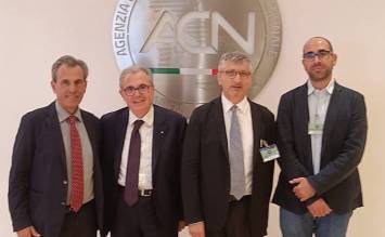 Sicurezza cibernetica - Team dell’Università di Palermo incontra il Prefetto Bruno Frattasi nella sede dell'Agenzia per la Cybersicurezza Nazionale