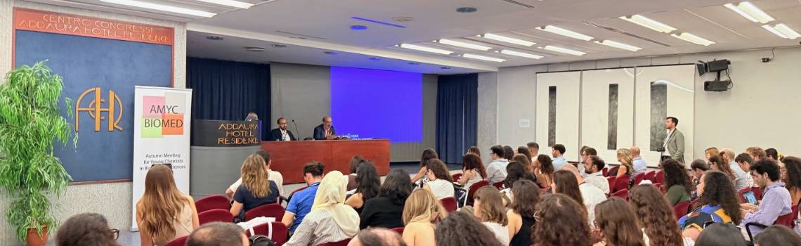 Via al congresso AMYC Biomed 2025
