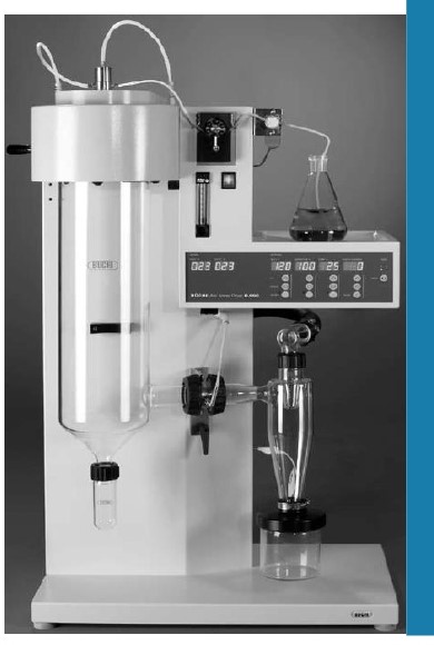 Spray Drying Training: produzione di microparticelle mediante Mini Spray Dryer Buchi B-290