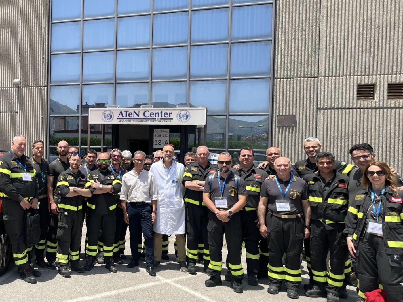 Corso di formazione per la rilevazione biologica destinato al Corpo Nazionale dei Vigili del Fuoco