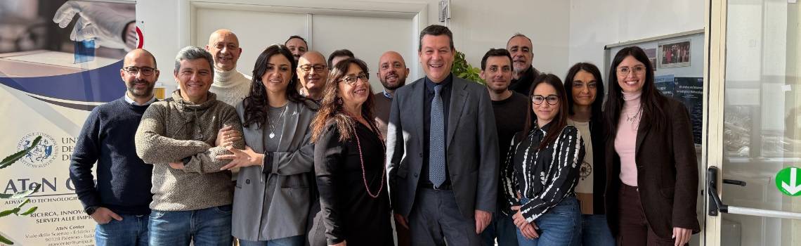 Il Direttore Generale dell’Università di Palermo, il Dr. Roberto Agnello ha incontrato il personale tecnico-amministrativo di ATeN Center