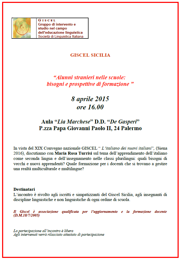 giscel 8 aprile 15