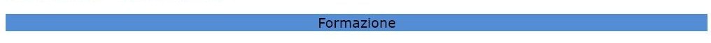 intestazione formazione